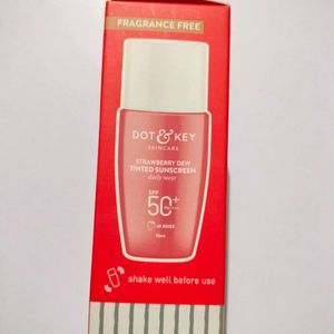 🎀 05- Beige Dot & Key Tinted Sunscreen