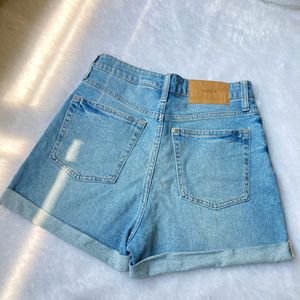 H&M Pinteresty Y2k Coquette Denim Shorts