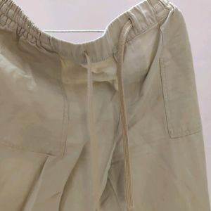 Cream Colour Trouser