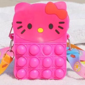 Cat Popit Purse for Girl, babies and kids,