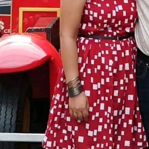 Red Frock Dress