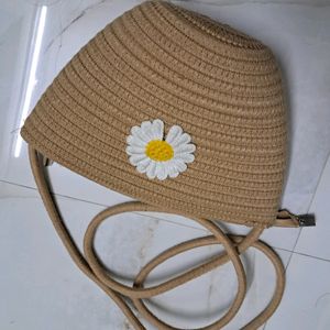 Beige Sling Bag