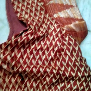 Brown Saree