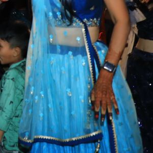 Blue Chaniya Choli