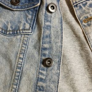 Sleeveless Denim Jacket