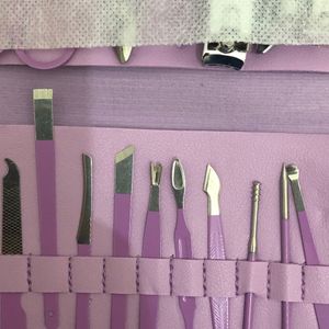 Purple Wallet Manicure Kit