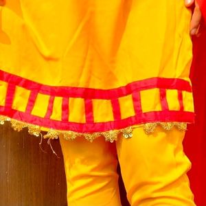 Trouser Kurti With Dupatta 💛