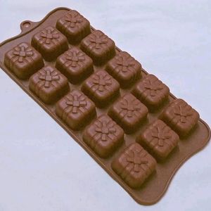 Chocolate Silicon Moulds Set Of 4