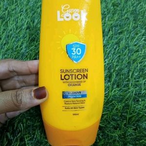 Sunscreen Lotion