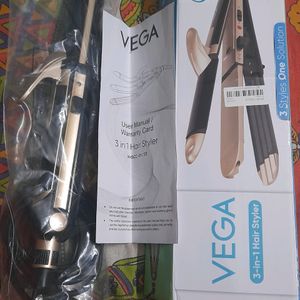 Vega 3in One Hair Straightener...totally New