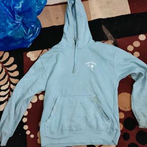 Sky-blue Oversized Hoodie Men/Women