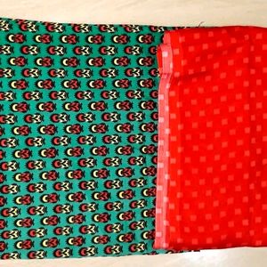 Unstitched Dress Material Of Top, Bottom & Dupatta