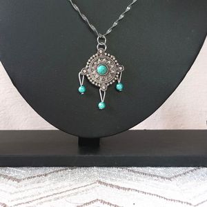 Charisma Silver Blue Jewellery Set