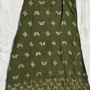 Fusion Green Kurta