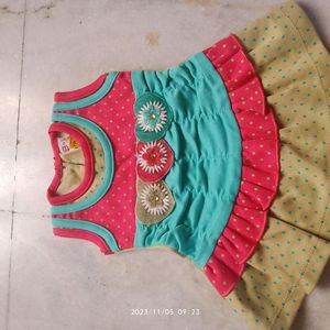 Frock For Baby Girls 0size