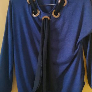 Blue Party Wear Top