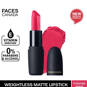 Faces Canada Matte Weightless Lipstick - Fuschia