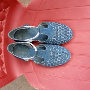 Women Denim Flat