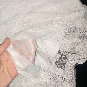 Mini White Dress