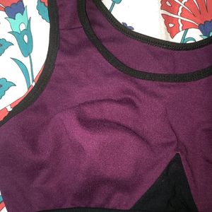 Purple Sports Wear