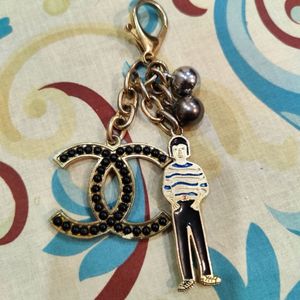 Auth CHANEL 2019 Coco CC Bag Charm