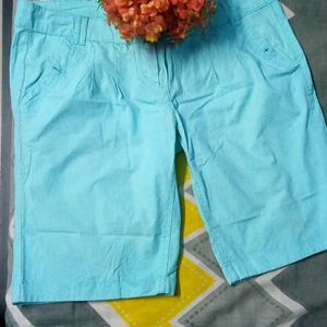 PIAZZA ITALIA cyan Coloured shorts|| For Beach