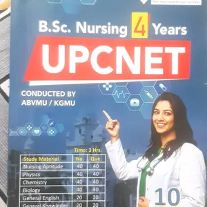 UPCNET Conducted By Kgmu/ Abvmu For Bsc Nursing