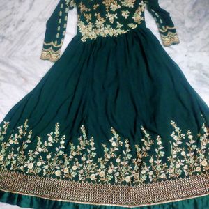 Beautiful Heavy Work Gown Set