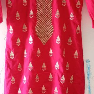 Women Red Kurti For New Condition