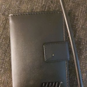 Unused black colour card Holder