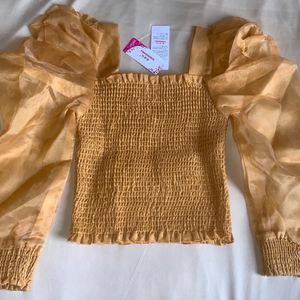 Golden Fancy Top