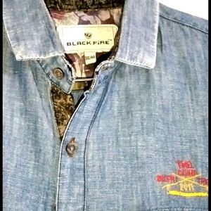 Cotton Denim Colour Shirt For Men & Women Overcoat