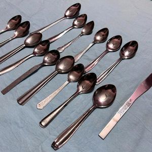 Steel Spoon Set 🥄