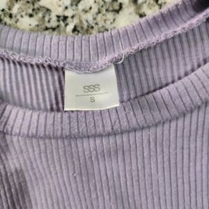 Lavender Full Sleeves Top