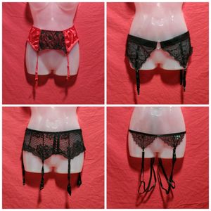 Combo 4 Garter Belt Size S/M/L