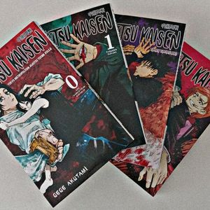 Combo Of Jujutsu kaisen Volume 0-3