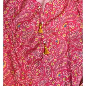 Pink Kurta Coord Set