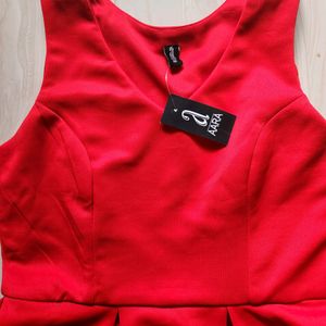 AARA Women's Red Dress