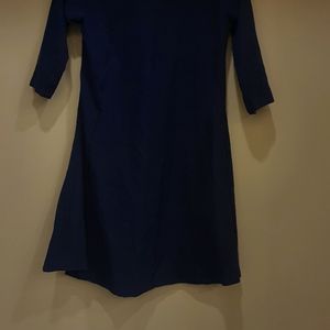 Blue Embroidered Tunic