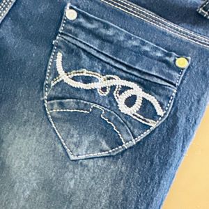 Embroided Skinny Jeans