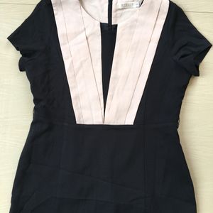 Short Sleeve Formal Midi Dress