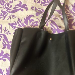 Black handbag