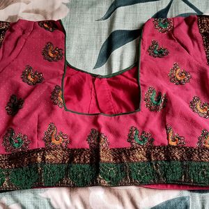 Saree With Readymade Blouse