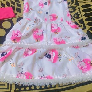 Baby Frock With Jacket