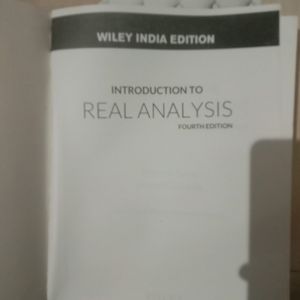 Introduction to Real Analysis