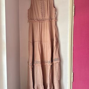 Baby pink Boho Dress