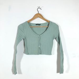 Sea Green Crop Top(Women’s)