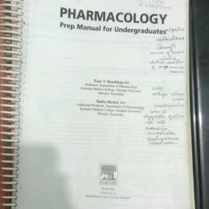 Pharma Shanbhag 2nd Year Mbbs Book