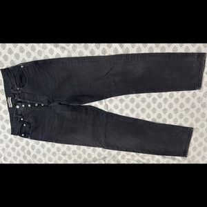 Colarado charcoal wash straight leg jeans