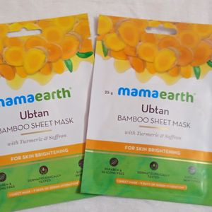 SALE😍!!biggest Mamaearth Ubtan Sheet Mask